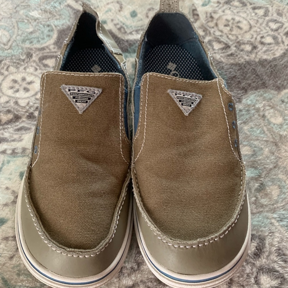 Columbia Men's Olive Slip-On Loafers